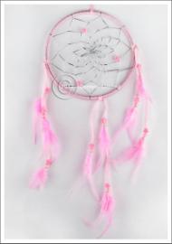 Large Pink Dreamcatcher - Click Image to Close